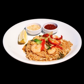 Karidesli Pad Thai görseli