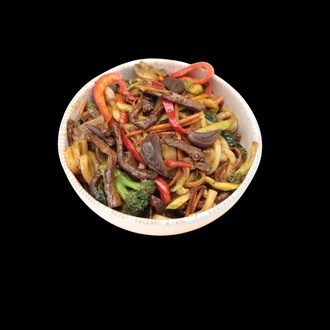 Siyah Sarımsaklı Dana Etli Udon görseli
