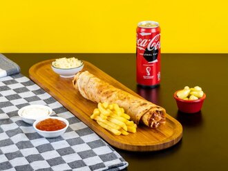 İntiba® Coca Cola Dürüm Menü (80Gr.) görseli