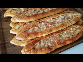 Tavuk Kaşarlı  Pide görseli