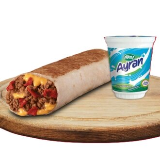 250-Dana Kıymalı Burrito Menü görseli