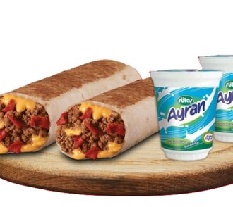 251-2'Li Dana Kıymalı Medium Burrito görseli