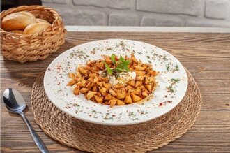 Çıtır Çıtır Kızartılmış Etli Üçgen Mantı ( 200 )Gr görseli