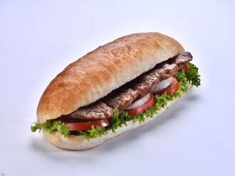 Anne Usulü Kızartılmış Et Köfte ( Tam Boy ) Ekmek görseli