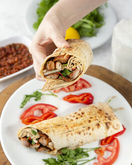 Kuzu Ciğer Şiş Dürüm görseli