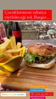 Kiraz Burger görseli