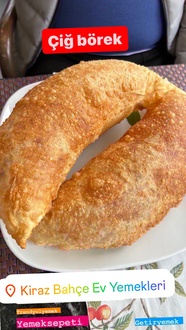 Pastırmalı Kaşarlı Çi Börek (2 Adet) görseli