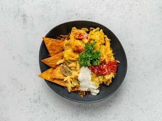 Tavuklu Nachos görseli