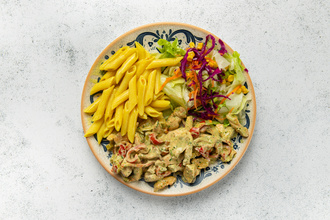 Fesleğen Soslu Tavuk görseli