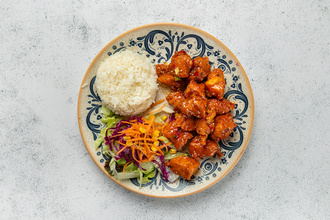 Acı Tatlı Soslu Tavuk görseli