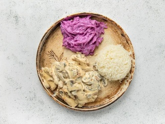 Kremalı Mantar Soslu Tavuk görseli