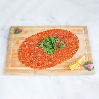Eti Bol Özel Yöresel Kilis Lahmacun (İnce Hamurlu) görseli