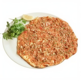 İnce Hamurlu Eti Bol Özel Cevizli Yöresel Kilis Lahmacun görseli