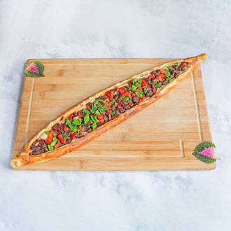 Kuşbaşılı Pide (İnce Hamur) görseli