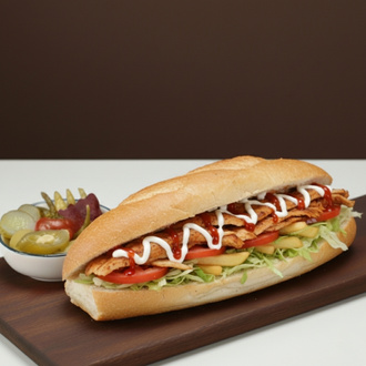 Sütlü Tavuk Döner Sandviç görseli