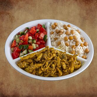 Köri Soslu Tavuk Menü görseli