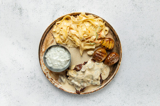 Kremalı Mantarlı Steak (200 G) görseli