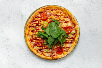 Chicken Bbq Pizza görseli