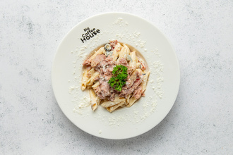 Ton Balıklı Makarna görseli