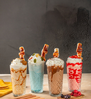 Çikolata Milkshake (400 Ml) görseli