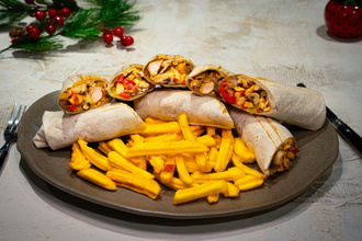 4'Lü Tavuk Dürüm Menü görseli