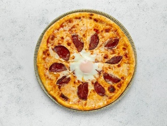 Sucuklu Pizza görseli