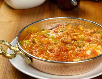 Kaşarlı Sucuklu Menemen görseli