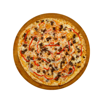 Kavurmalı Pizza (Büyük Boy) görseli