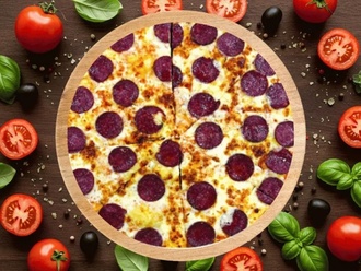 Sucuklum Pizza (Orta Boy) görseli