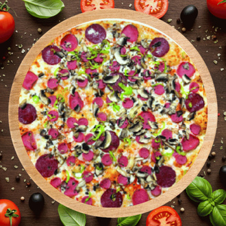 Karışık Pizza (Orta Boy) görseli