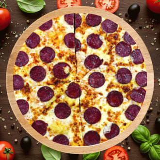 Sucuklum Pizza (Küçük Boy) görseli
