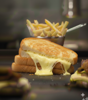 Sucuklu Peynirli Tost görseli