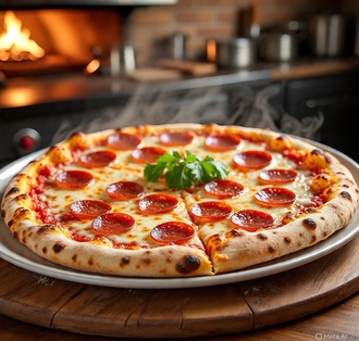 Pepperoni Pizza (Orta Boy) görseli