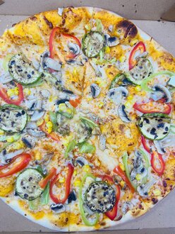 Vejeteryan Pizza (Orta Boy) görseli