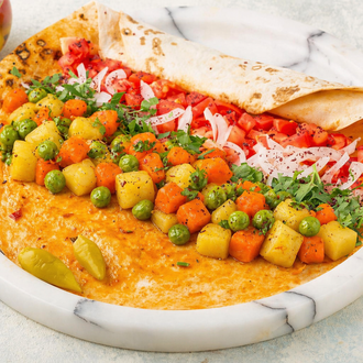 Vegan Sebzeli Tantuni görseli
