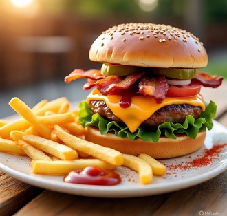 Bbq Burger görseli