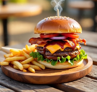 Duble Burger görseli