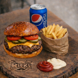 Cheese Burger Menü görseli