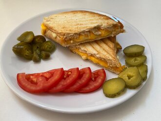 Tost Ekmeğinde Karışık Tost görseli