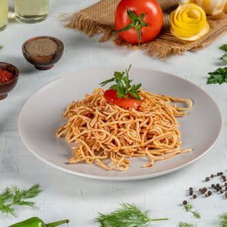 Salçalı Spagetti görseli