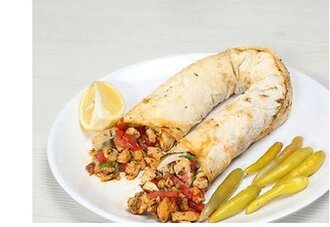 Çift Lavaş Tavuk  Tantuni görseli