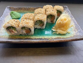 Sake Cream Cheese Roll (8 Adet) görseli