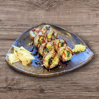 Vegan Tempura Roll (8 Pcs.) görseli