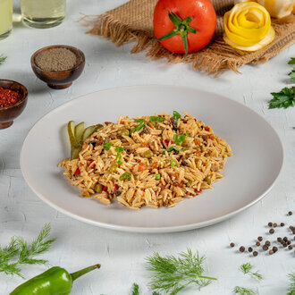 Basmati Kızarmış Pilav (Fried Rice) görseli