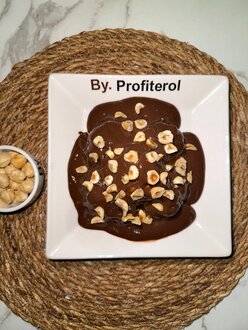 Fındıklı Taneli & Nutellalı Soslu Profiterol (250 Gr.) görseli