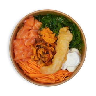 Poke Crispy Salmon görseli