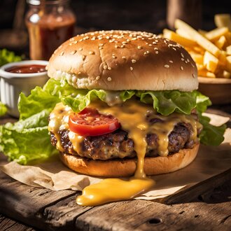 Klasik Burger görseli