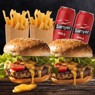 2'Li Burger Seasons Menü görseli