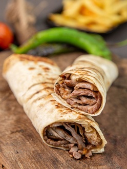 Eti Bol Cağ Döner Dürüm görseli