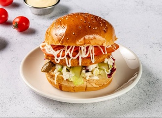 Süper Chicken Burger görseli